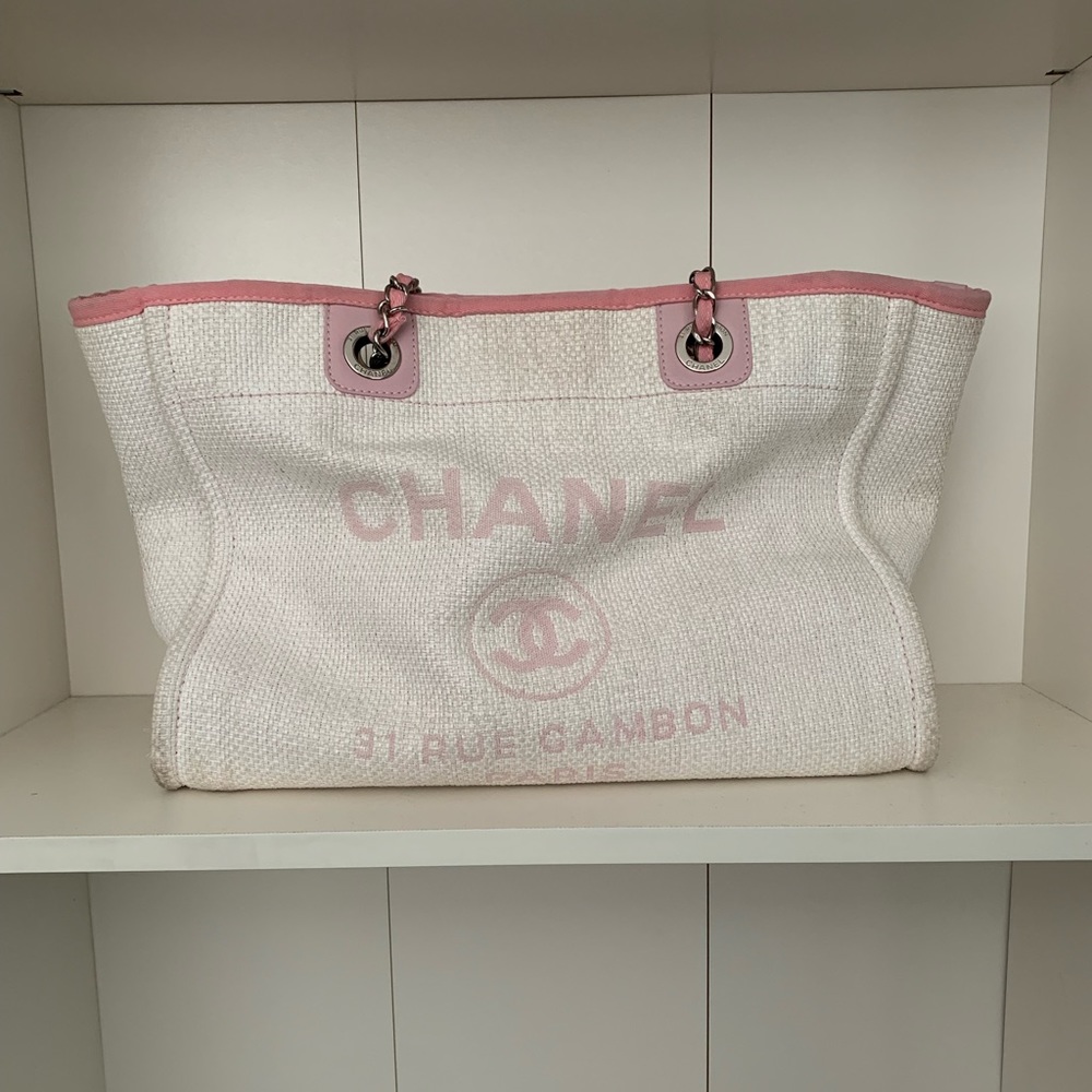 SOLD CHANEL Deauville Tote